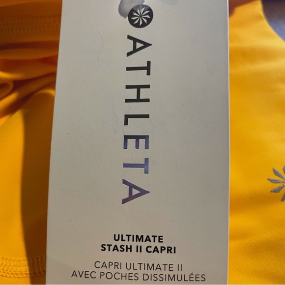Athleta Ultimate Stash ll Capri Size XL New With Tags - Picture 8 of 11